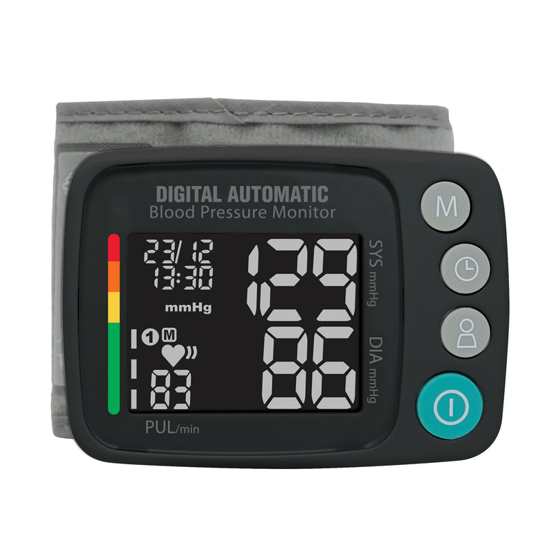 Factory OEM Aneroid Wrist Bpm Meter Machine Upper Arm Type Sphygmomanometer Display Digital BP Apparatus Blood Pressure Monitor