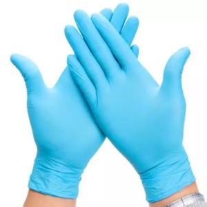High quality disposable medical gloves made in China nitrile gloves