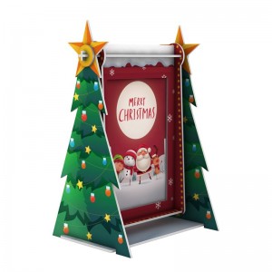 3D Assembly Puzzles hot-selling Christmas theme frame  ZC-C013