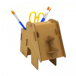 3d Puzzle Toys Paper Craft Kids Adults DIY Cardboard Animal Rhinoceros CC122