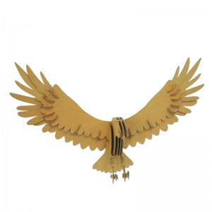 Eagle 3D kartong pussel Pappersmodell för heminredning CS154