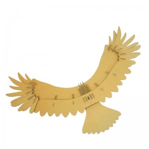 Eagle 3D kartong pussel Pappersmodell för heminredning CS154