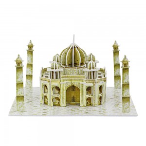 Hot selling India’s TajMahal model DIY 3D Puzzle Toys for Kids ZCB668-10