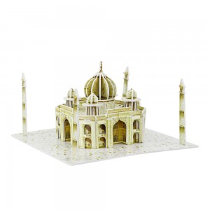 Hot selling India’s TajMahal model DIY 3D Puzzle Toys for Kids ZCB668-10