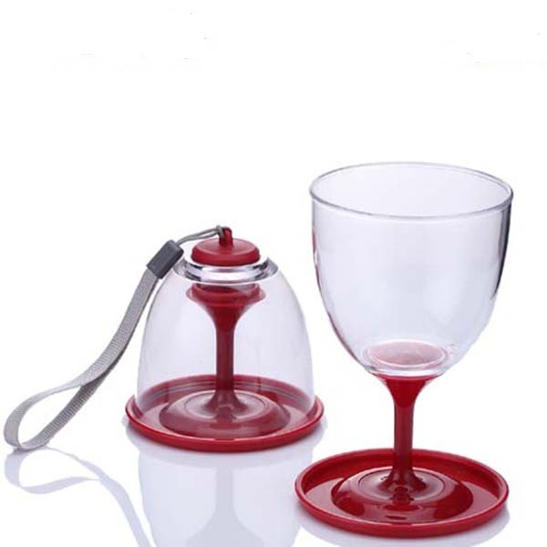 Travel Wine Glasses, Portable Collapsible Wine Glass, BPA Free