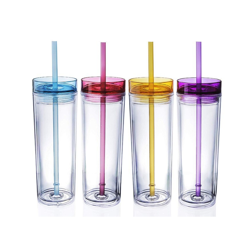 Hot Sell 450ml 650ml Reusable Plastic Double Wall Water Cup with Straw and  Lid - China Reusable Plastic Double Wall Water Cup, 16oz Double Insulated  Plastic Cups with Straws
