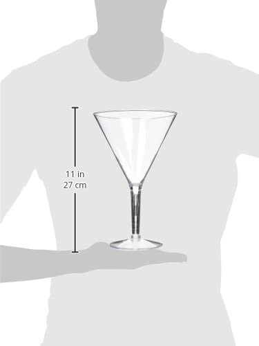 JUMBO HUGE DRINK CUPS - MARTINI CUP, MARGARITA BOWL, WINE GLASS or  CHAMPAGNE FLUTE (3 Huge Sizes) Jumbo - Giant - Large