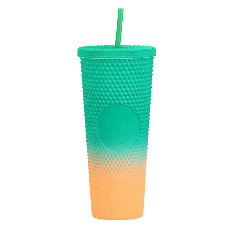Acrylic Double Wall Insulated in Bulk Tumbler Cups with Lid and Straw -  China Plastic Cup and Plastic Mug price