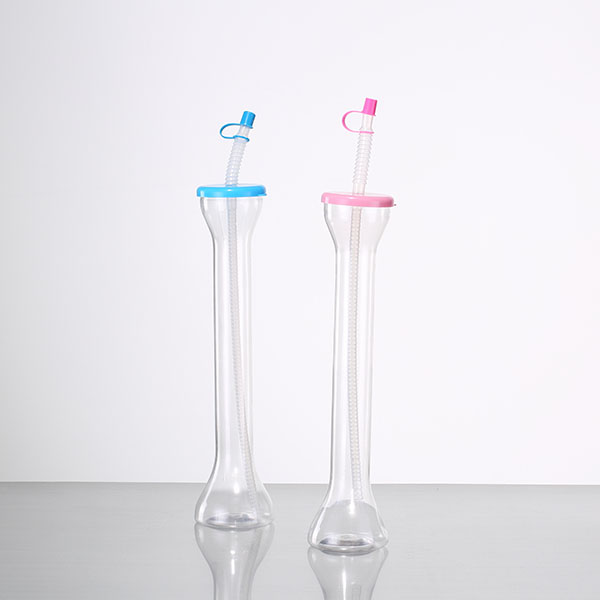 400ml-600ml Clear Glass Cute Custom Drinking Cups For Beer