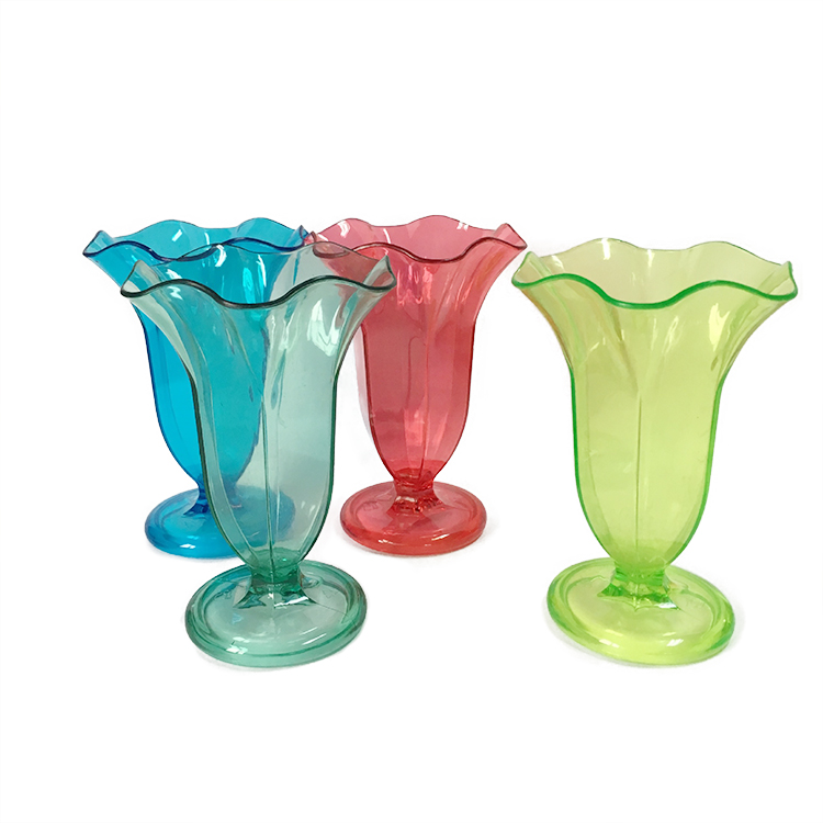Quality Inspection for Sundae Containers - 12oz Tulip Shaped Plastic Milkshake Cup – Charmlite