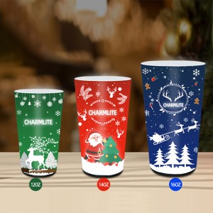 Auto-sensing 12oz/14oz/16oz Led Tumbler Multicolor Glow In The Dark Led Light Up Cup For Parties