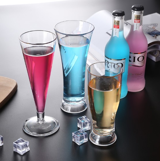 Factory Price For Plastic Tumbler Set - Charmlite Acrylic cocktail glass Juice glass red wine glass bar glass wine glass tall glass bubble glass Champagne glass   – Charmlite