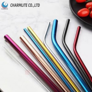 Eco-friendly reusable stainless steel straw