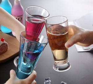 Charmlite Acrylic cocktail glass Juice glass red wine glass bar glass wine glass tall glass bubble glass Champagne glass  