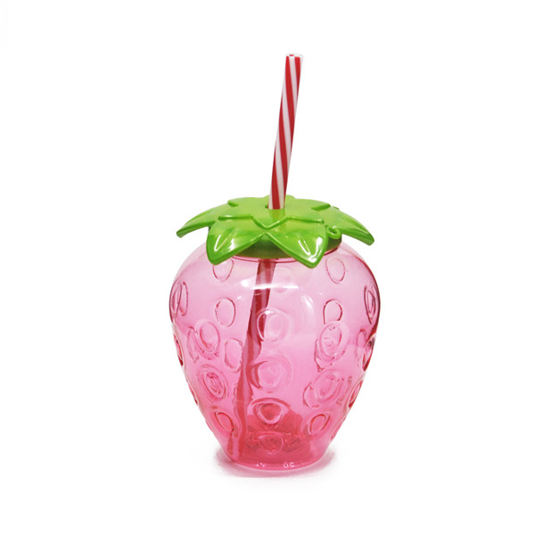 OEM China Mason Jar 12oz - Charmlite Sparkle Plastic Strawberry Cup with LED Function 16oz – Charmlite