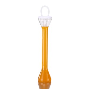 Charmlite Party Plastic Long Neck Slush Yard Cup With Straw – 24 oz / 700 ml