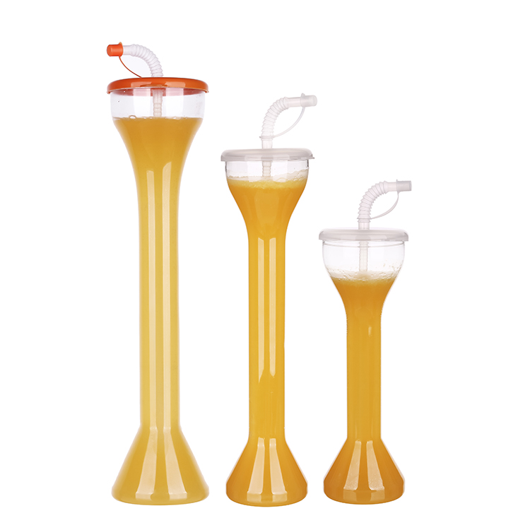 2018 High quality Yard Cups Slush Plastic - Charmlite Eco-friendly Plastic Yard Cup With Straw – 22 oz / 650ml – Charmlite