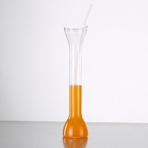 Charmlite Eco-friendly Plastic Juice Yard Party Slush Glass- 32 oz / 900ml