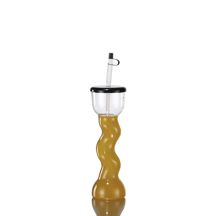 Rapid Delivery for Unique Design Beer Glasses - Charmlite Stylish Plastic Twist Slush Cup – 22 oz / 650 ml – Charmlite