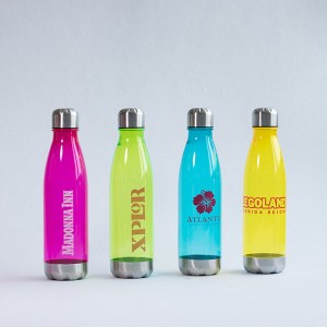 Low MOQ for Promotional Plastic Bottle - Charmlite Plastic BPA Free 650ml – Water Bottle with Stainless Lid – Charmlite