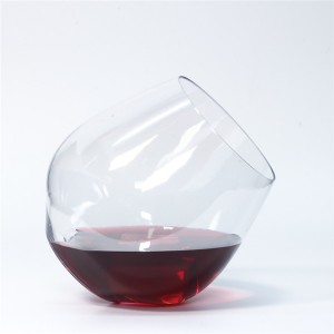 Charmlite Shatterproof Wine Glass Unbreakable Whiskey Cocktail Glass Plastic Wine Cup – 18 oz