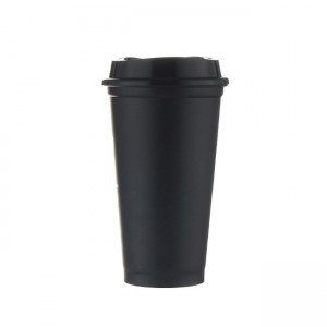 16oz Single layer plasitc PP coffee cups travel tumblers coffee mugs