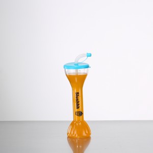 Charmlite Novelty Cute Yard Slush Cup With Straw And Lid – 17oz / 500ml