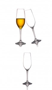 100% Tritan – Shatterproof, Reusable, Dishwasher Safe Drink Glassware Indoor Outdoor Unbreakable Plastic Champagne Glasses