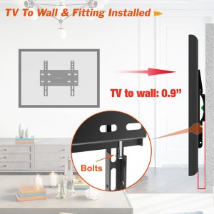 Best Price for Fixed Wholesale Factory Hot Sales TV Bracket Stand TV Wall Mount