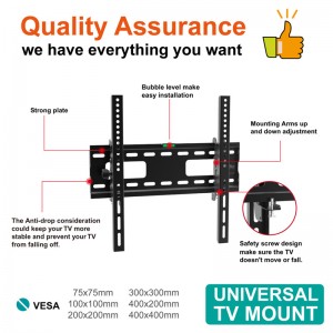 Discount Price Universal Fixed Plasma TV Wall Mount Bracket for Most 24″-55″