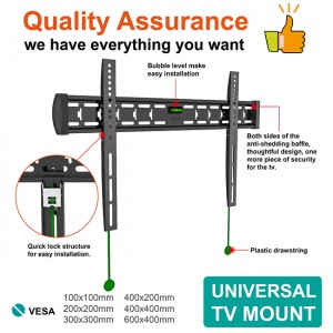 China wholesale TV Unit TV Bracket Tilt TV Wall Mount for Most 26″-55″ Flat LCD Tvs