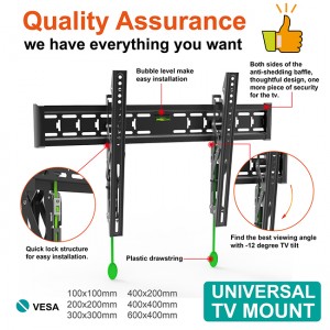 Manufacturing Companies for MDF Hot Sale New TV Wall Mount Full-Moution TV Bracket