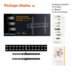 Manufacturer for 42 to 75 Inch Flat Panel TV Bracket Stand LED LCD Plasma TV Wall Mount