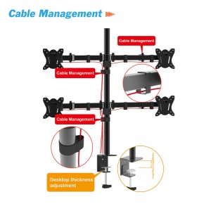Manufacturer High Quality Multi monitor mount