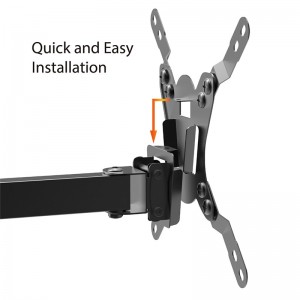 China Gold Supplier for LUMI Modern Home Furniture Cheap Swivel Full Motion TV Wall Mount