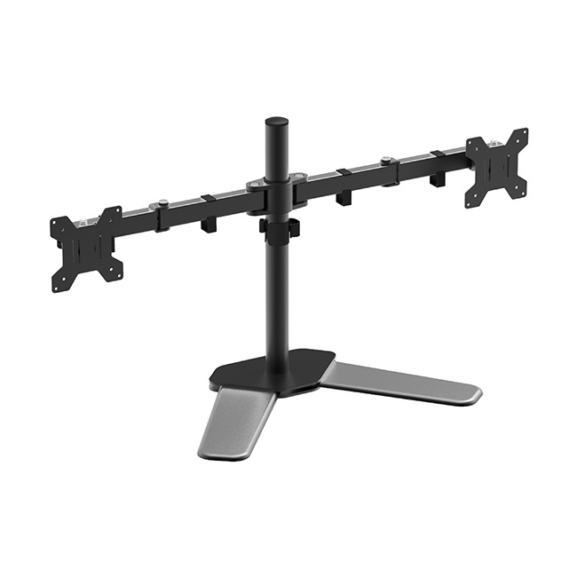 High-Quality Best Dual Monitor Arm Manufacturers –  Full Motion Dual Monitor Adjustable Desk Mount – CHARM-TECH
