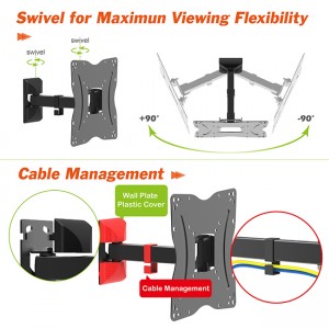 Fixed Competitive Price Made in China TV to Wall 24mm Fixed Electric TV Wall Bracket Mount (CT-PLB-EX404)
