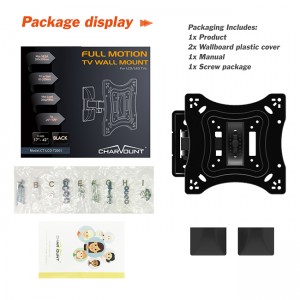 Bottom price Single Swivel Arm Wall Mount for LED LCD
