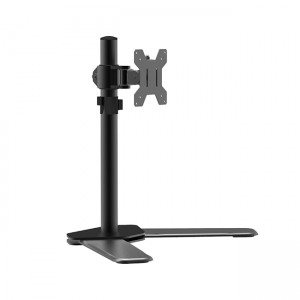 Factory source V Mounts Full Motion Dual Screen Extendable Free Standing Monitor Desk Stand