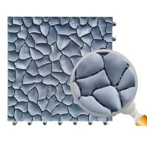 CHAYO Anti-slip li jillokkjaw ma 'xulxin PVC Floor Tile K3 Series-Warm Stone