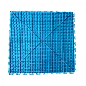 Piastrelle per pavimenti in PVC antiscivolo interbloccate CHAYO Serie K1 - Easyclean PLUS