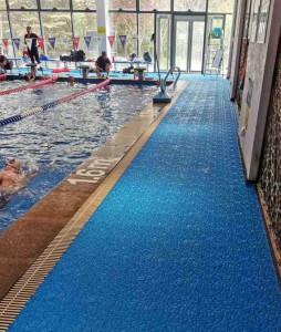 [K3] CHAYO Anti-slip Interlocking PVC Floor Tile – Warm Stone