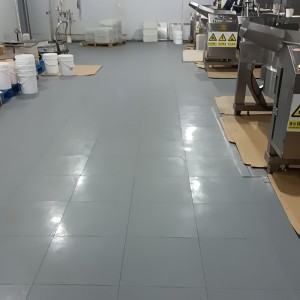 [K13-88] Heavy Load Warehouse Workshop Garage PVC Floor Tile- Hidden Buckle Type