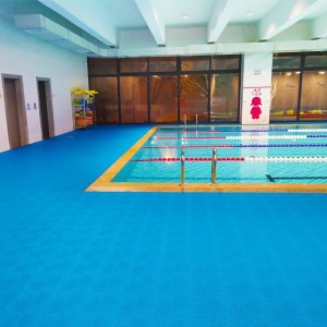 CHAYO Anti-slip Interlocking PVC Floor Tile K4 Series