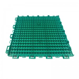 Interlocking Sports Floor Tile Double-layer Herringbone Structure K10-1303