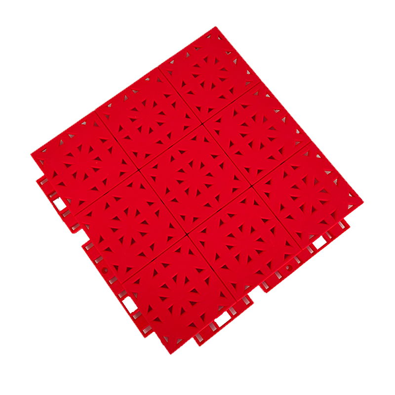 Interlocking Floor Tiles Plastic Vinyl Removing for Outdoor Squares K10-1312