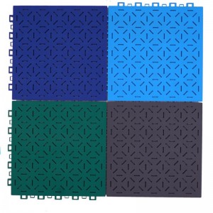[K10-1316] Interlocking Premium Environmental Plastic Vinyl Floor Tiles Locking Mats30.2X30.2CM
