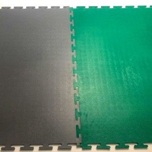 Tööstuslik ja kaubanduslik kasutus Libisemisvastane blokeeriv PVC-põrandaplaat