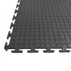 Coin Pattern anti-skid warehouse workshop garage PVC flooring tile