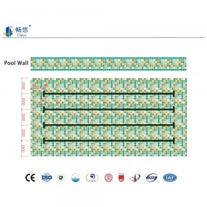 CHAYO Personalizirani i prilagođeni PVC liner-standardni bazen